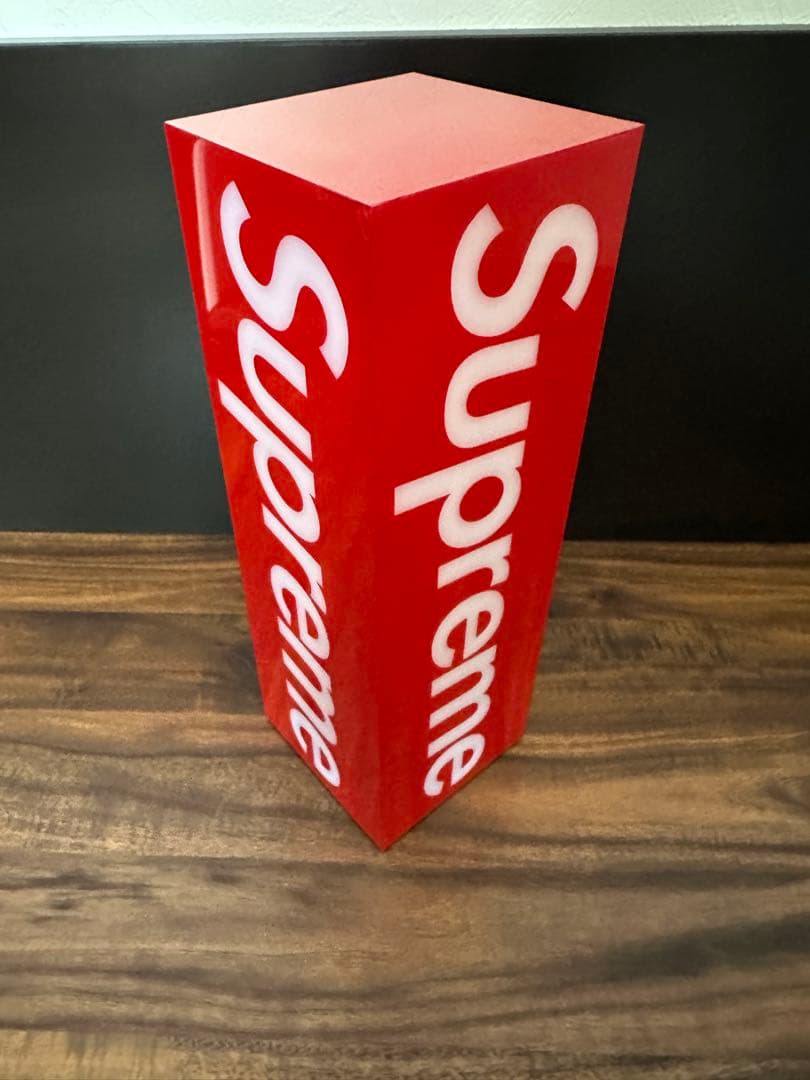 か*ん様 Supreme Box Logo Lamp Red