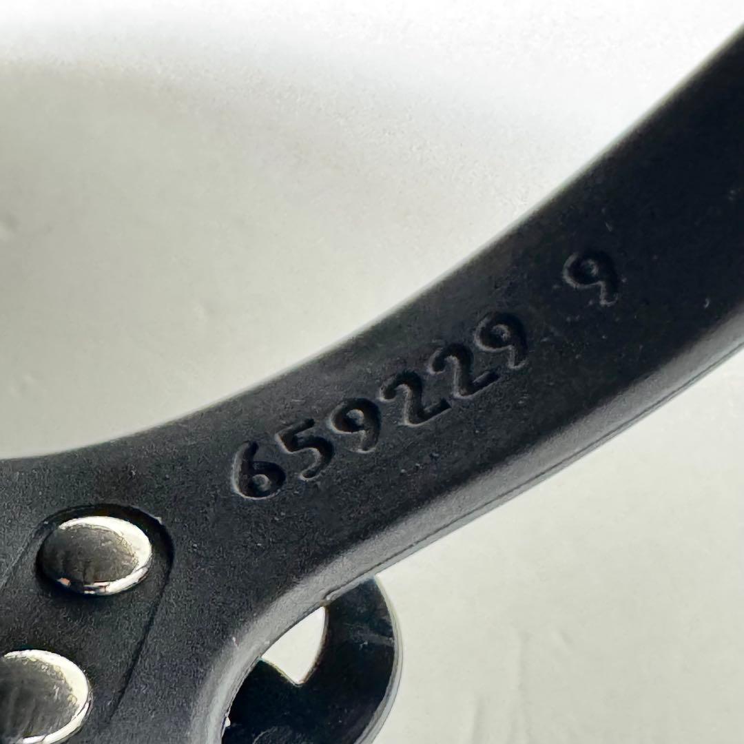 GUCCI グッチ ビーチサンダル 659229 ブラック サイズ9