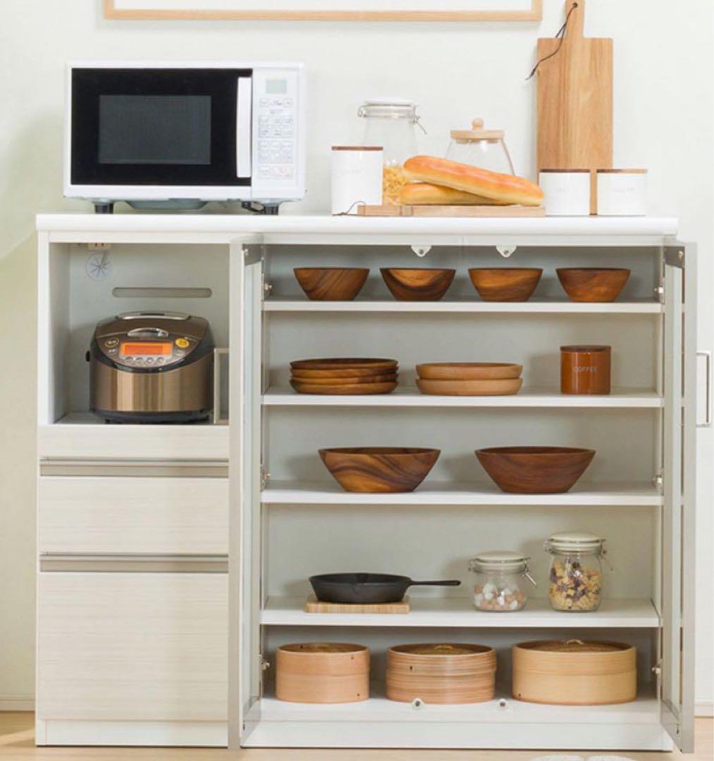 ニトリ キッチンカウンター Ｎポスティア120WH〈3月7日まで〉