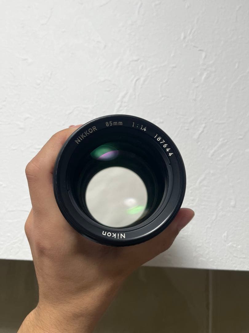 美品Nikkor 85mm f/1.4 レンズ