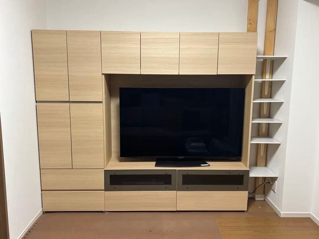 パモウナ　壁面テレビボード　TVボード　壁面収納