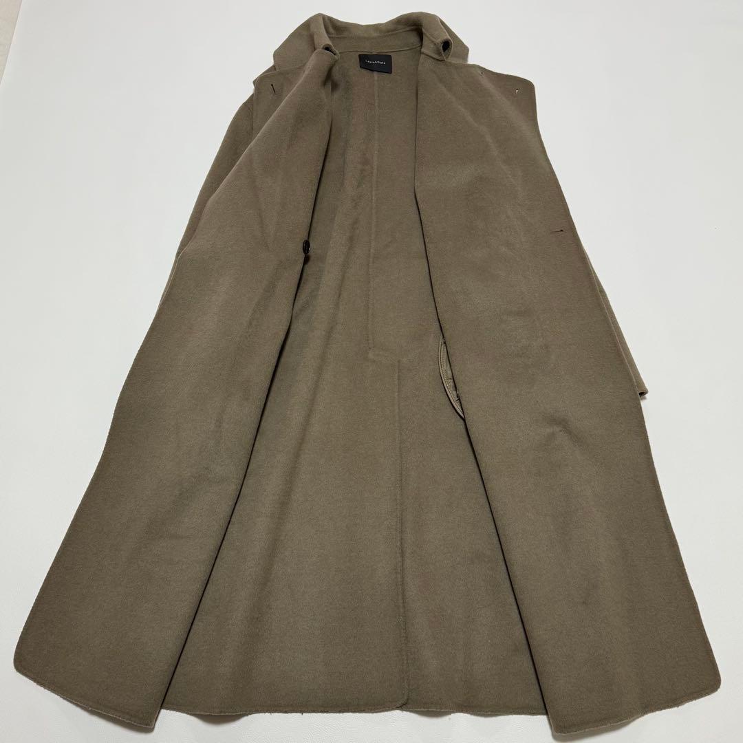美品✨ ラビッシュゲートウールリバー仕立てロングコート　ハンドメイド