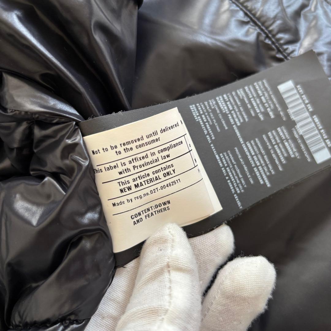 極美品 54/XL相当 PRADA プラダ ダウンベスト バイカー ブラック