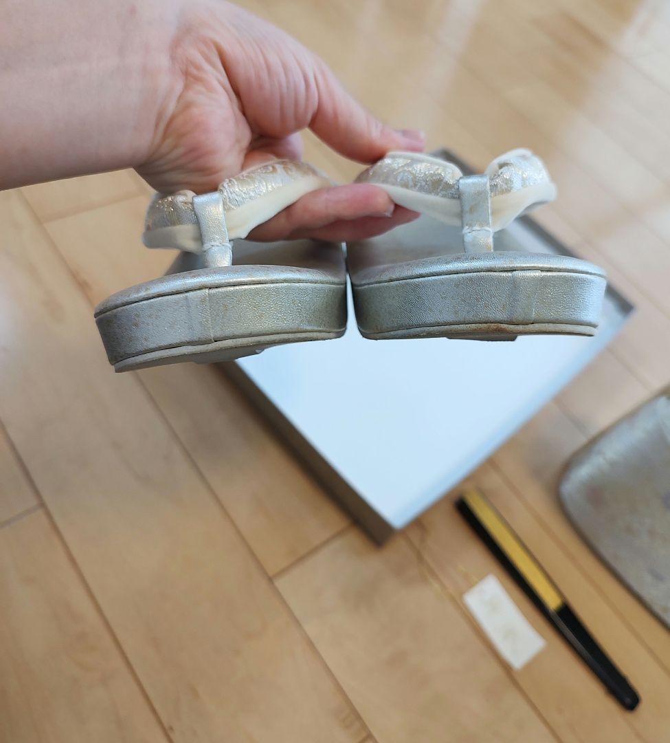 アラレちゃん☆礼装　和装バッグ草履セット　紗織　　和装バッグと草履セット