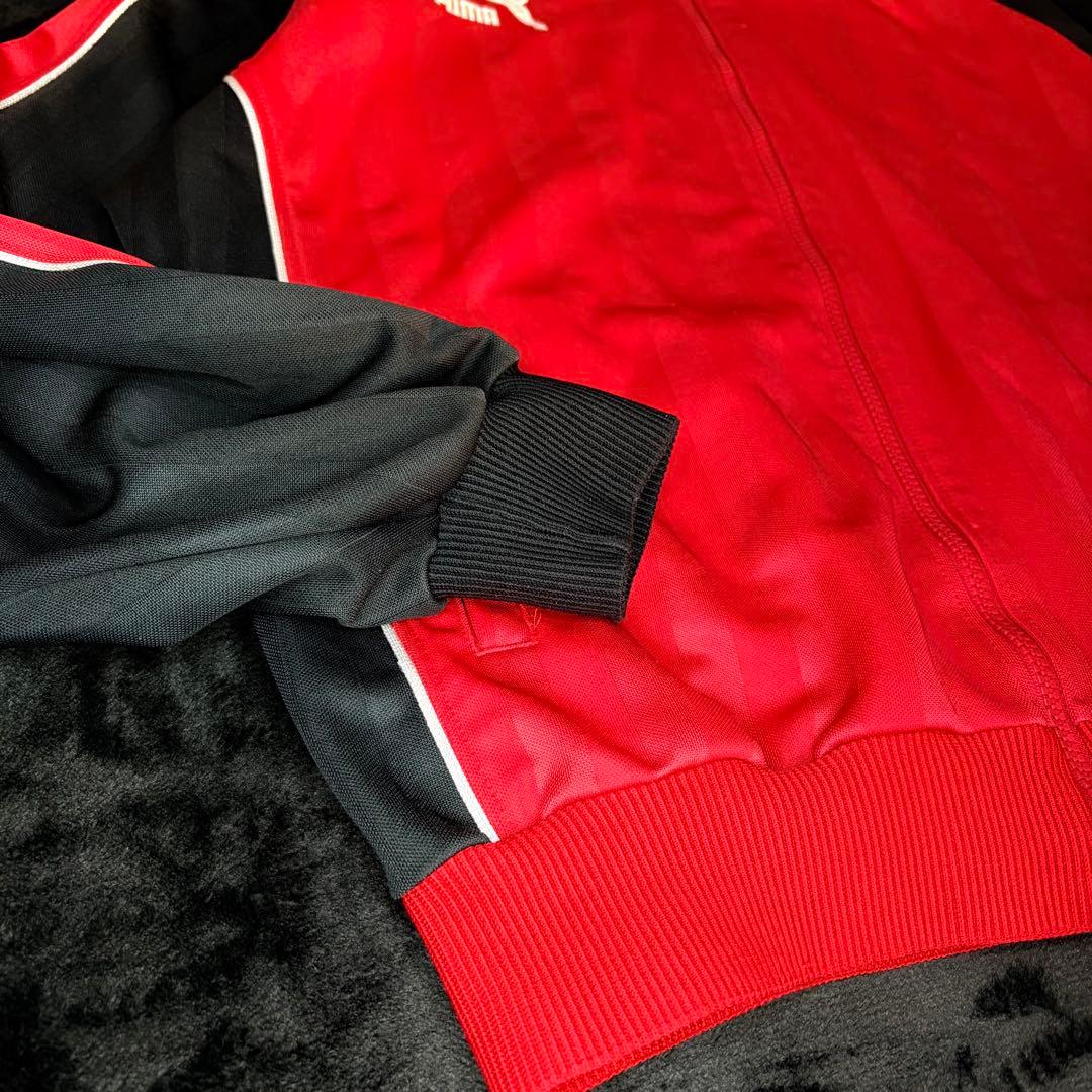 状態◯【プーマ】ヴィンテージ 上下セットアップ 刺繍ロゴ スポーツコーデ