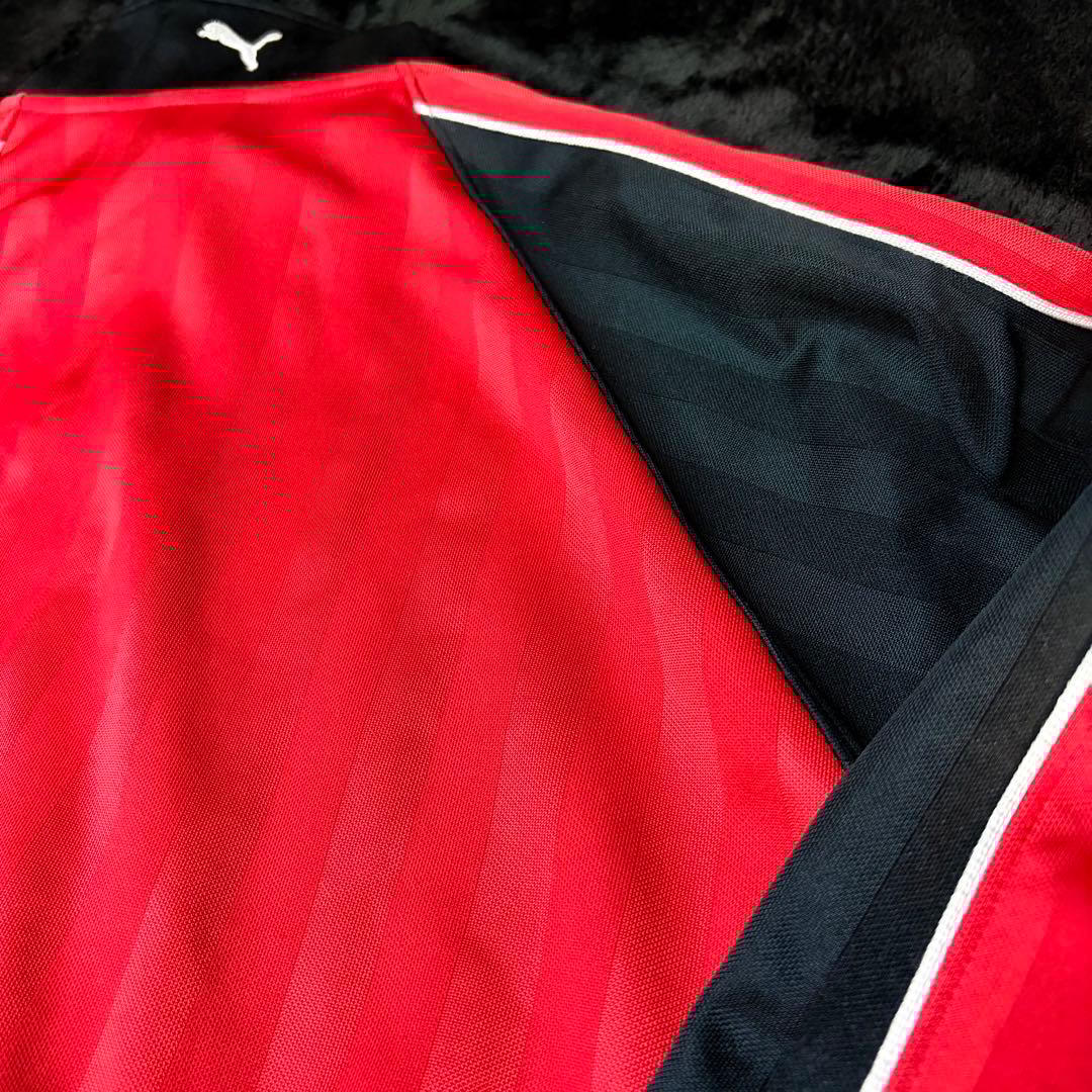 状態◯【プーマ】ヴィンテージ 上下セットアップ 刺繍ロゴ スポーツコーデ