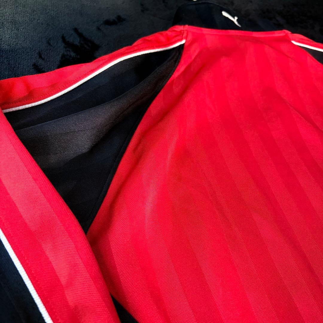 状態◯【プーマ】ヴィンテージ 上下セットアップ 刺繍ロゴ スポーツコーデ