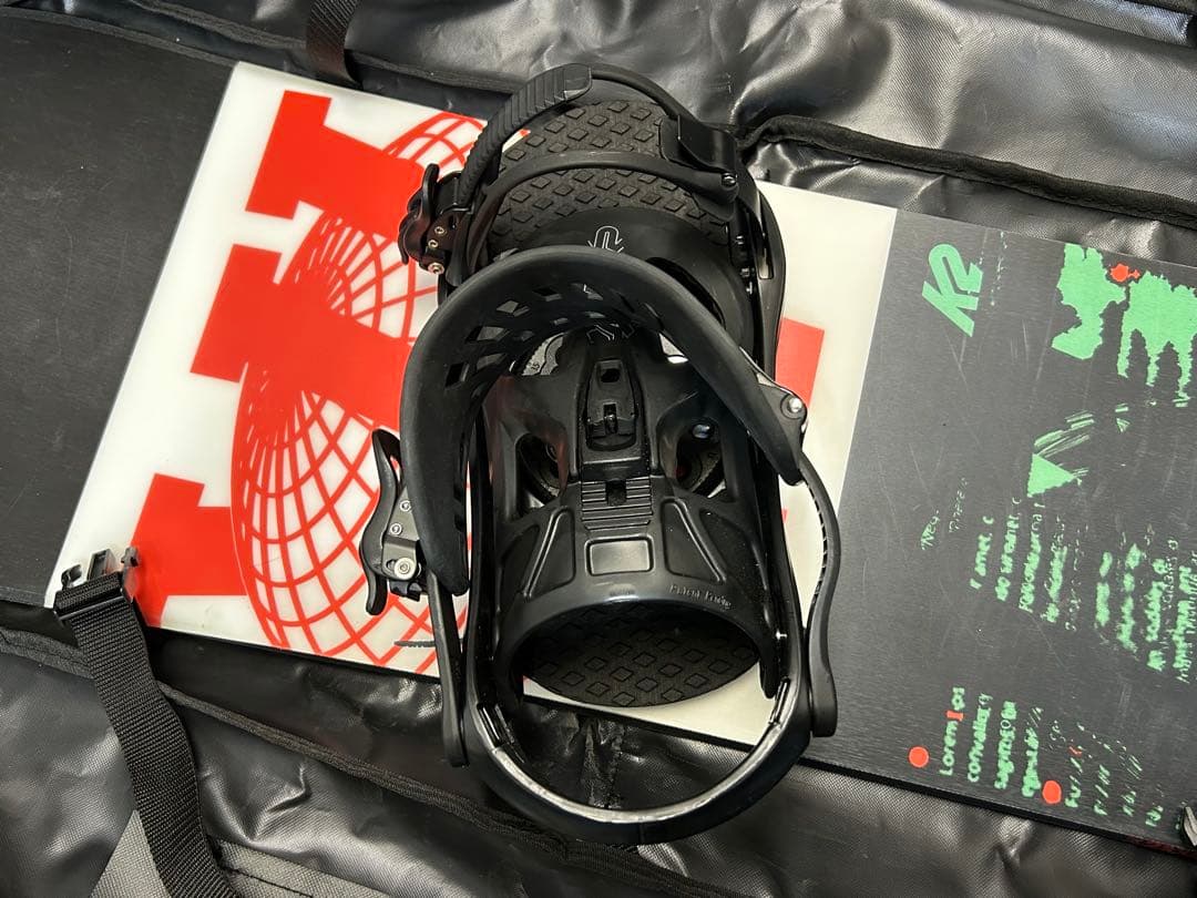 【美品】K2 スノーボード 156/K2ブーツ28.5/ケース付き -おまけ付き