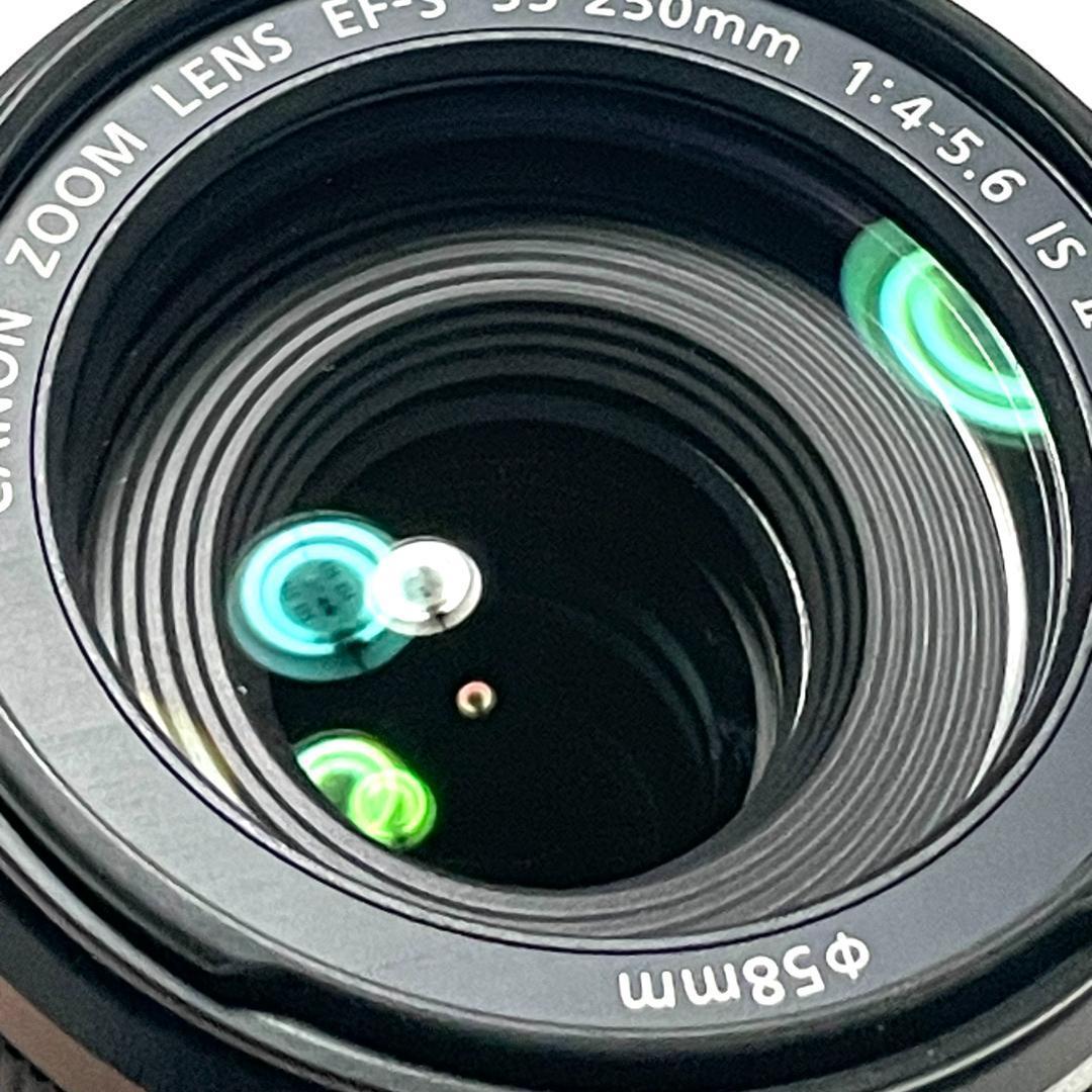 遠くの被写体もくっきり❣️ EF-S 55-250mm IS II 超美品✨