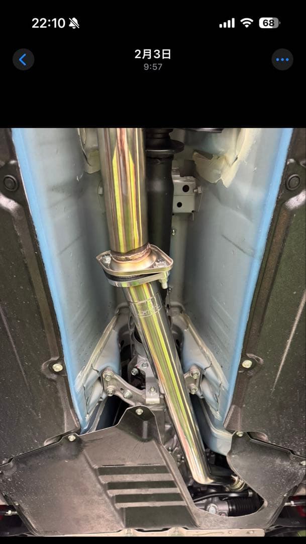 TRUST トラスト zn6 86 フロントパイプ