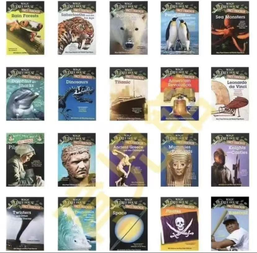 Magic Tree House Fact Tracker 絵本44冊全冊音源付