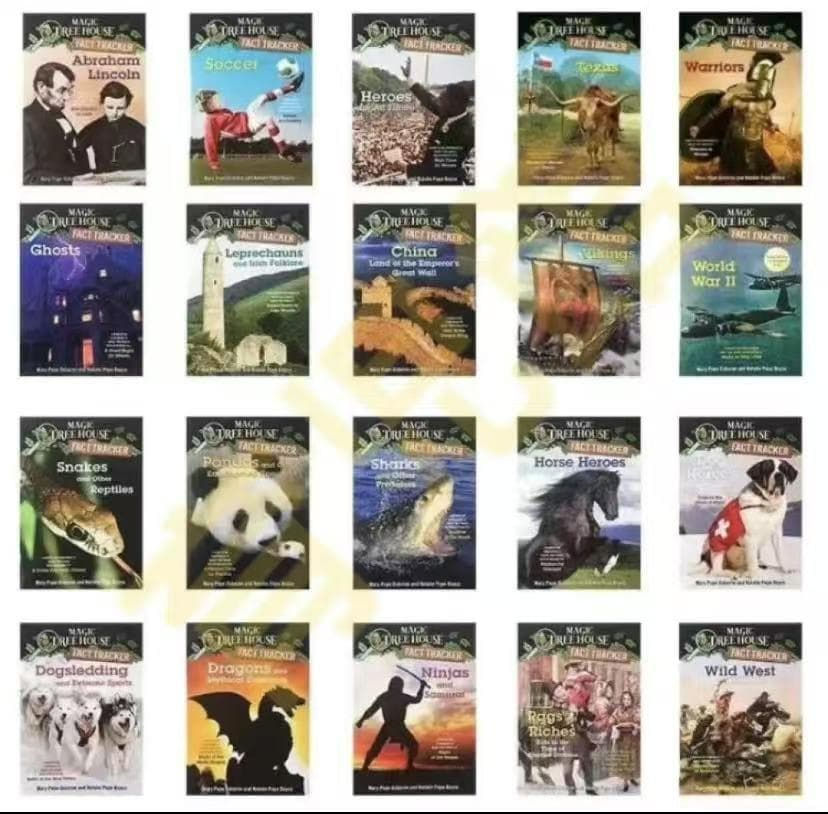 Magic Tree House Fact Tracker 絵本44冊全冊音源付