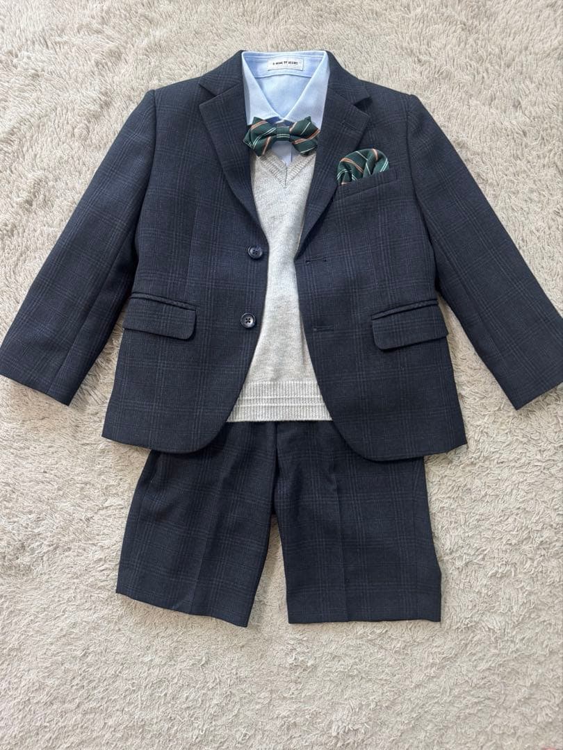 B:MING by BEAMS スーツ5点セット110cm七五三/卒園式/入学式