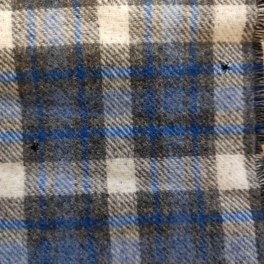 LOUIS VUITTON マフラー ネイビー チェック柄