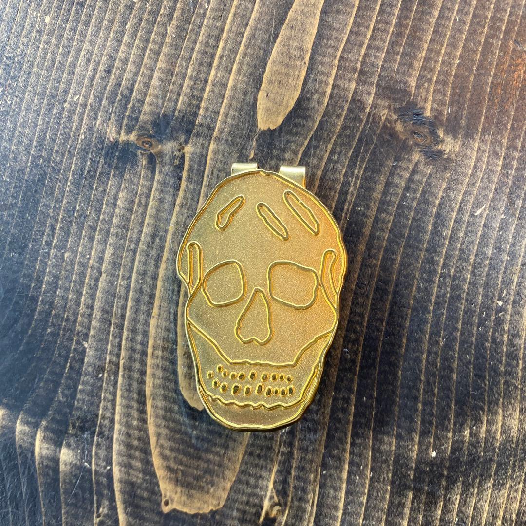 ALEXANDER McQUEEN スカルマネークリップ