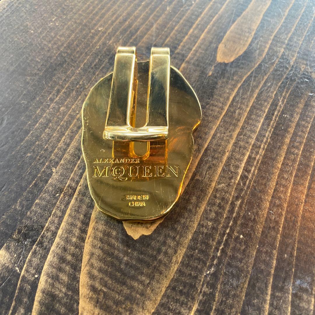 ALEXANDER McQUEEN スカルマネークリップ