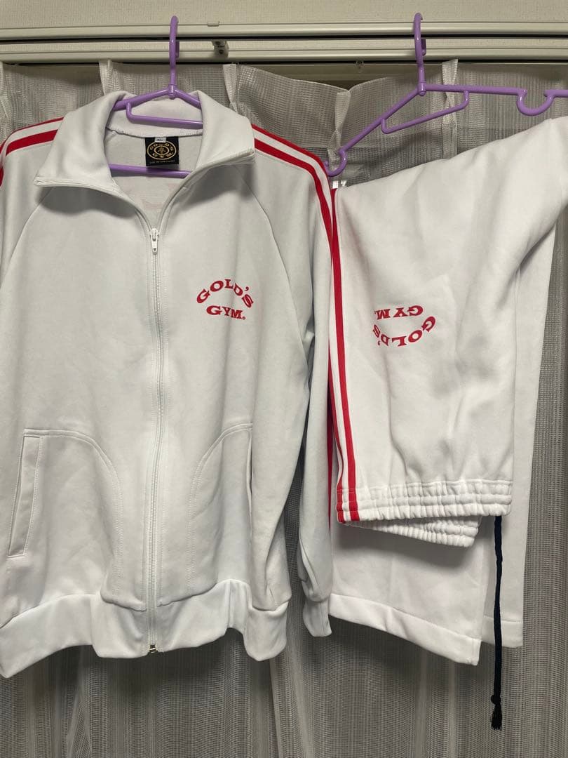 GOLD'S GYM ジャージセット XL トレーニングウェア セットアップ