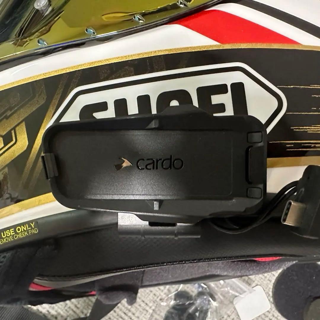 SHOEI x-fifteen限定mモデルマルケスモテギ4➕Cardoインカム付