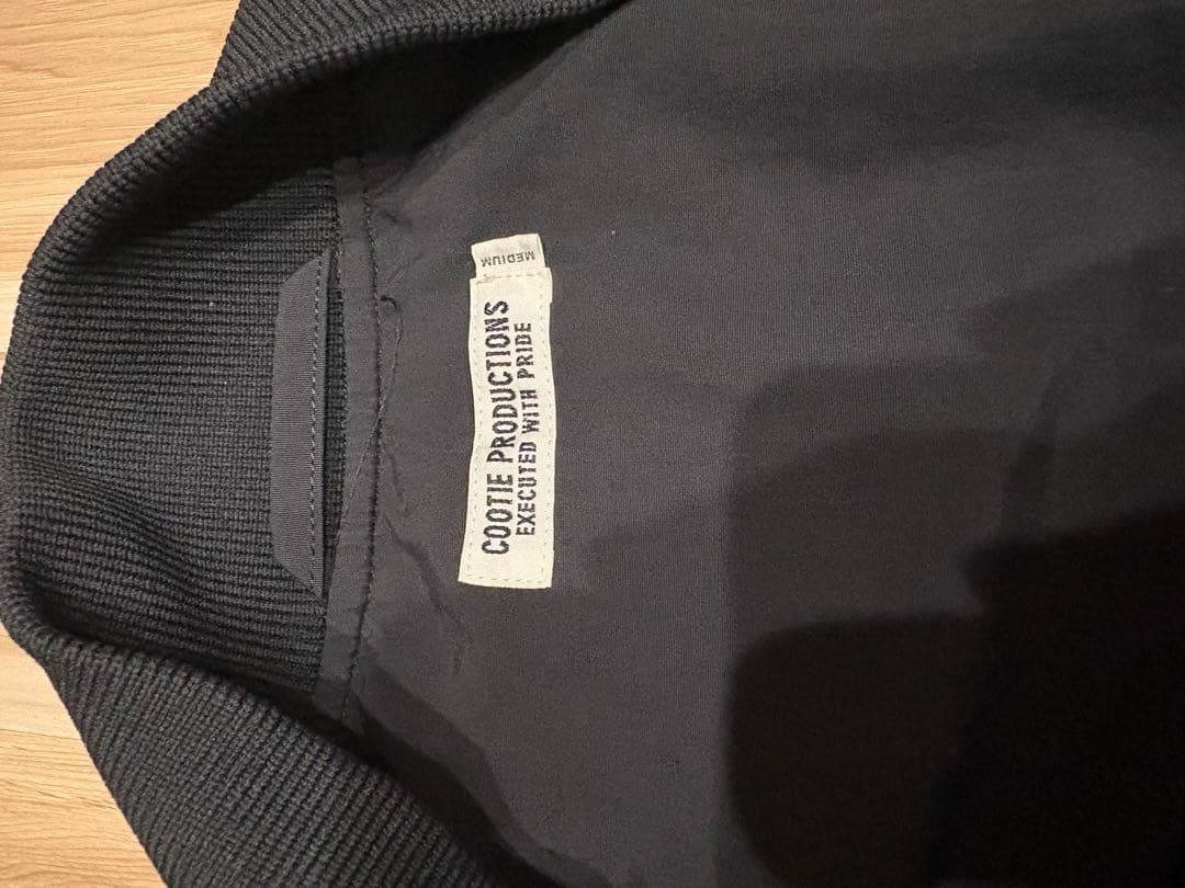 COOTIE Nylon Quilting Work Vest ブラック