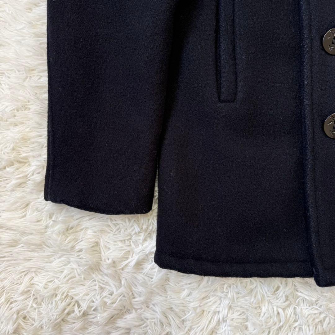 ✨美品✨ショット ピーコート キルティング ダブルブレスト U.S.304N 黒