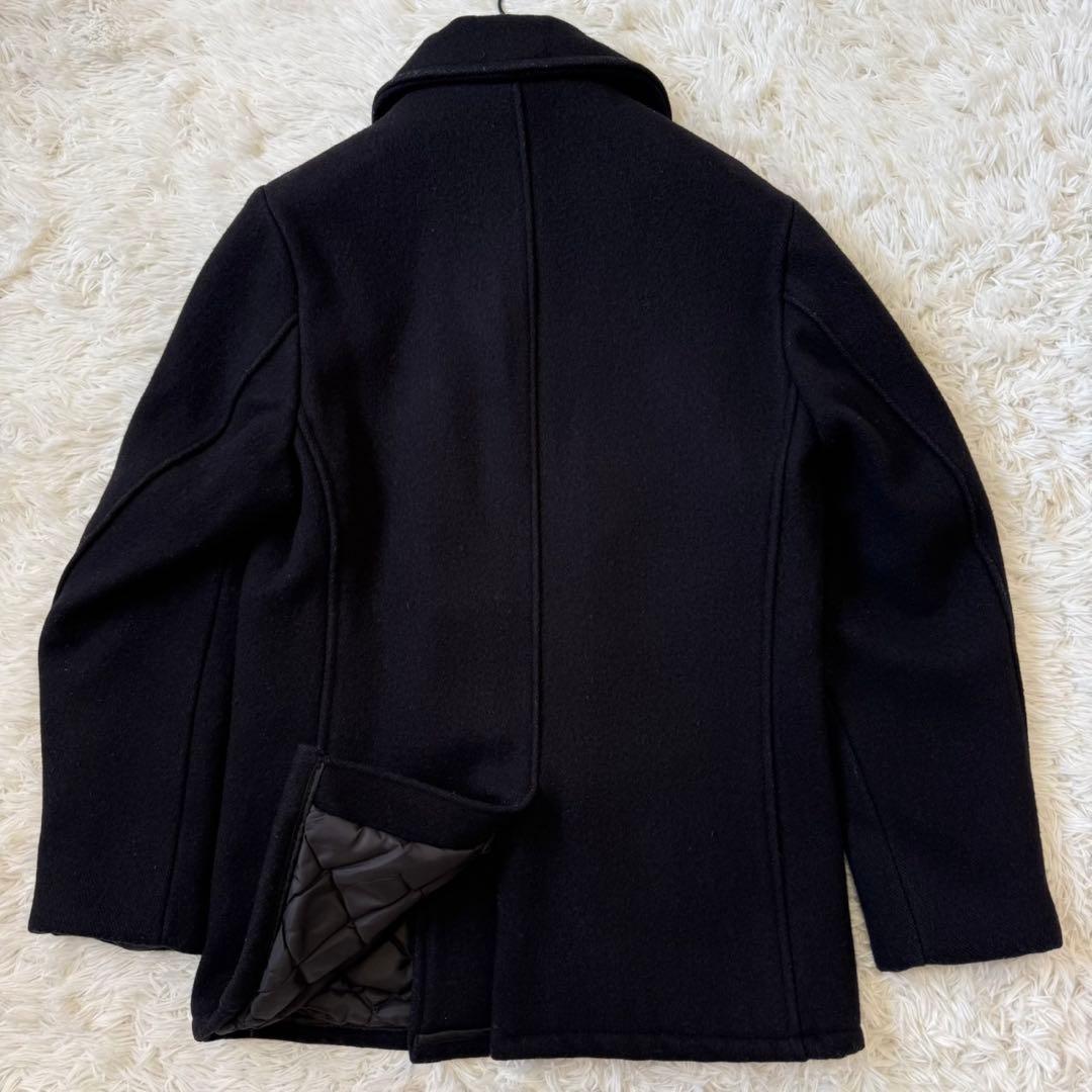 ✨美品✨ショット ピーコート キルティング ダブルブレスト U.S.304N 黒