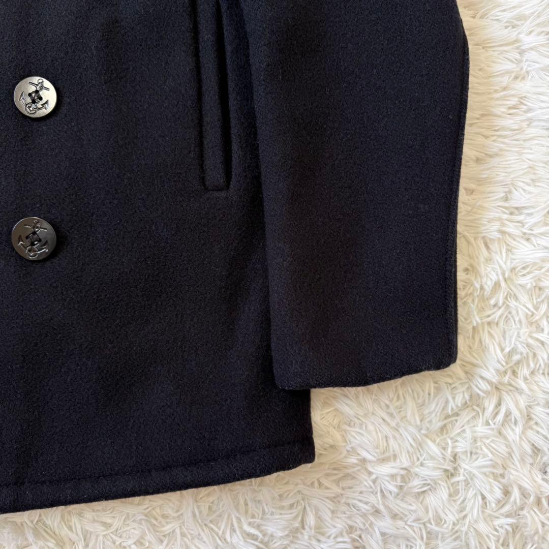 ✨美品✨ショット ピーコート キルティング ダブルブレスト U.S.304N 黒