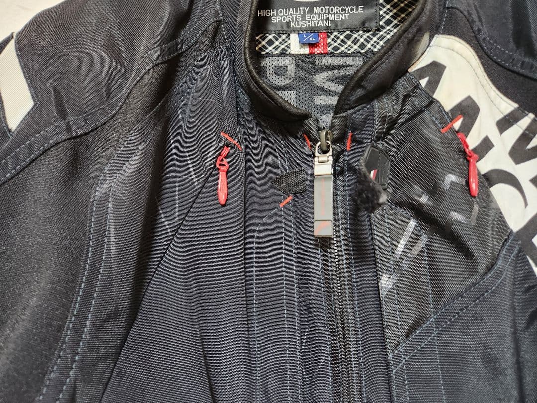 クシタニ　Moto Performance ライディングジャケット 黒