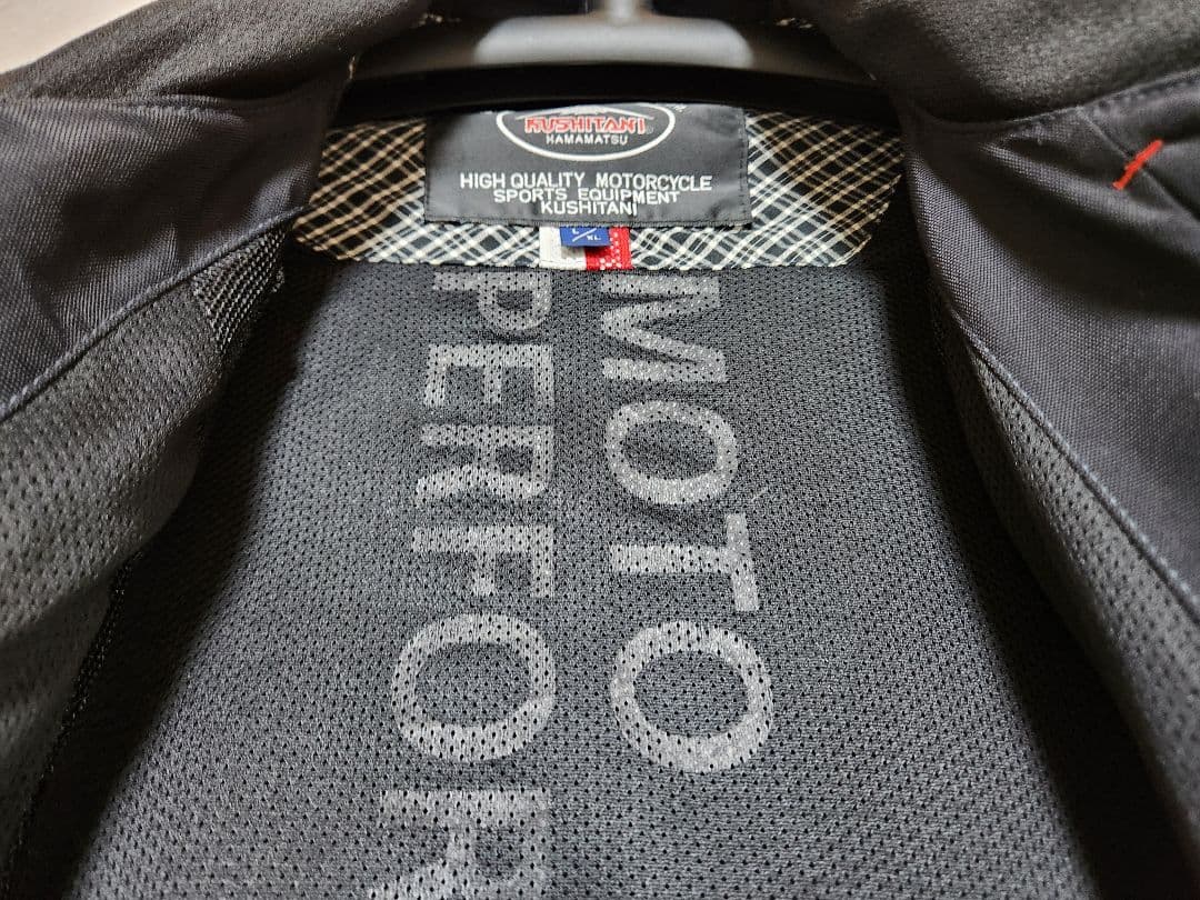 クシタニ　Moto Performance ライディングジャケット 黒