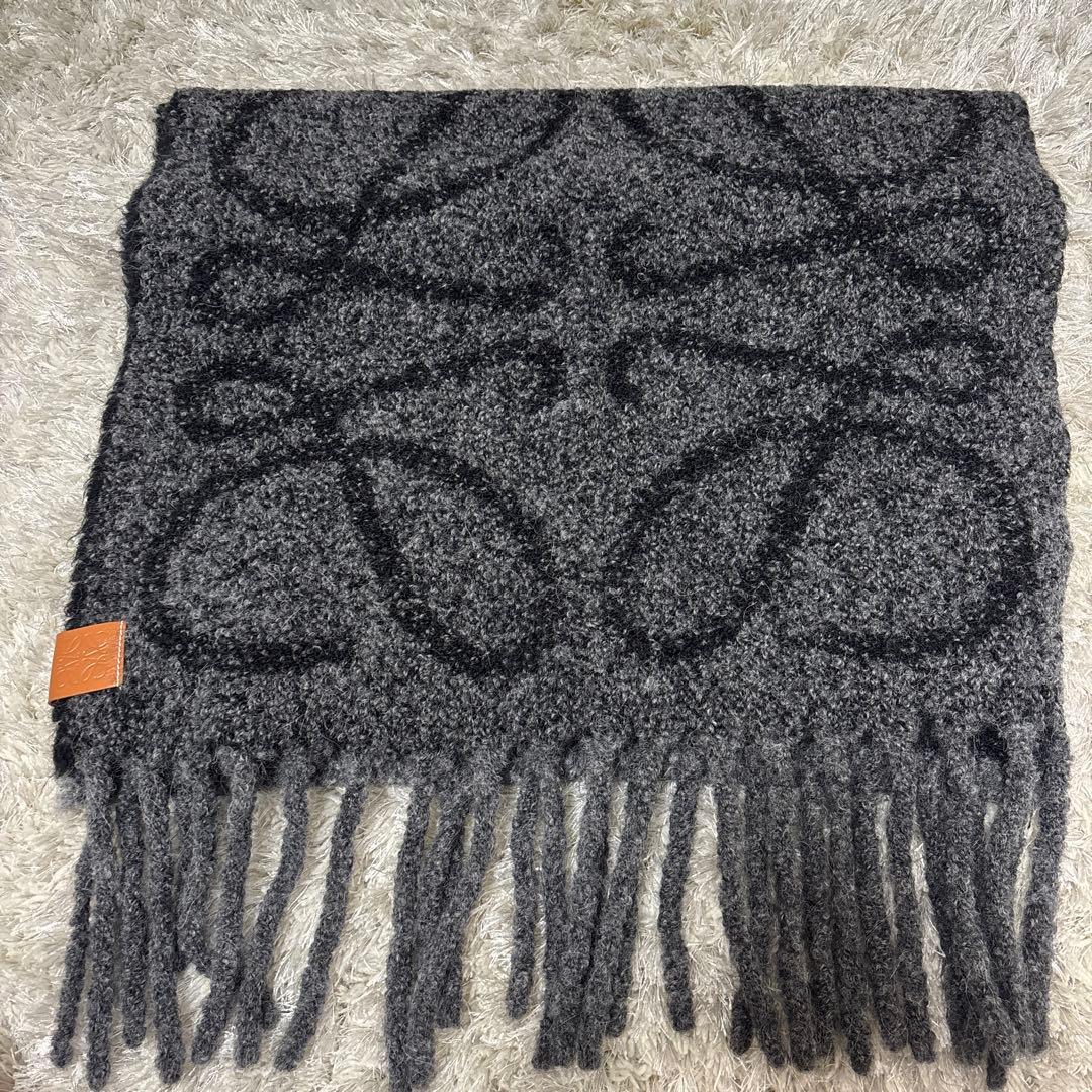 ロエベ アナグラム スカーフ（アルパカ&ウール） マフラー