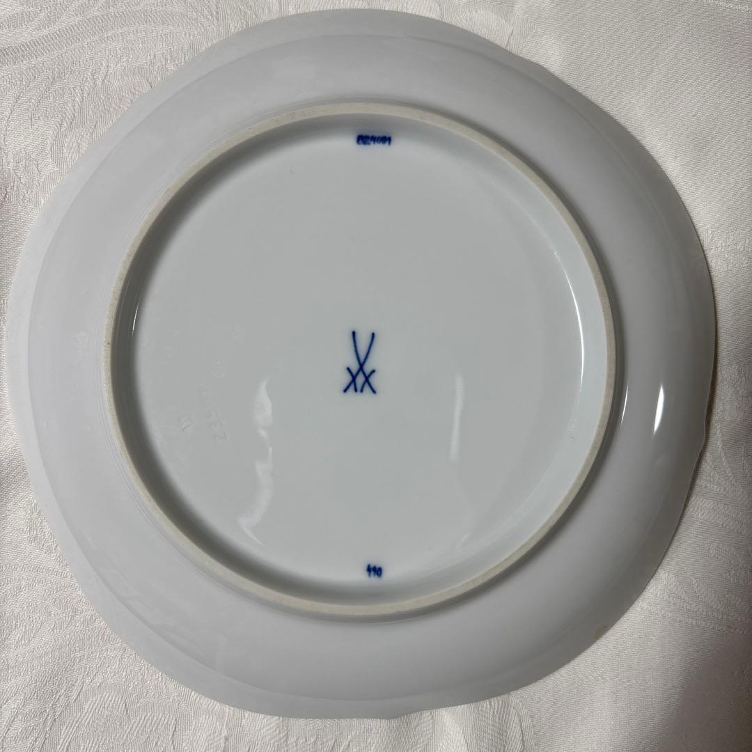 マイセン　ブルーオーキッド　プレート二種