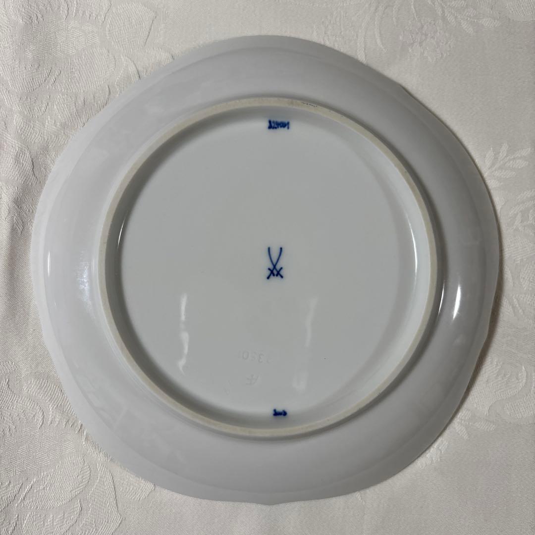 マイセン　ブルーオーキッド　プレート二種