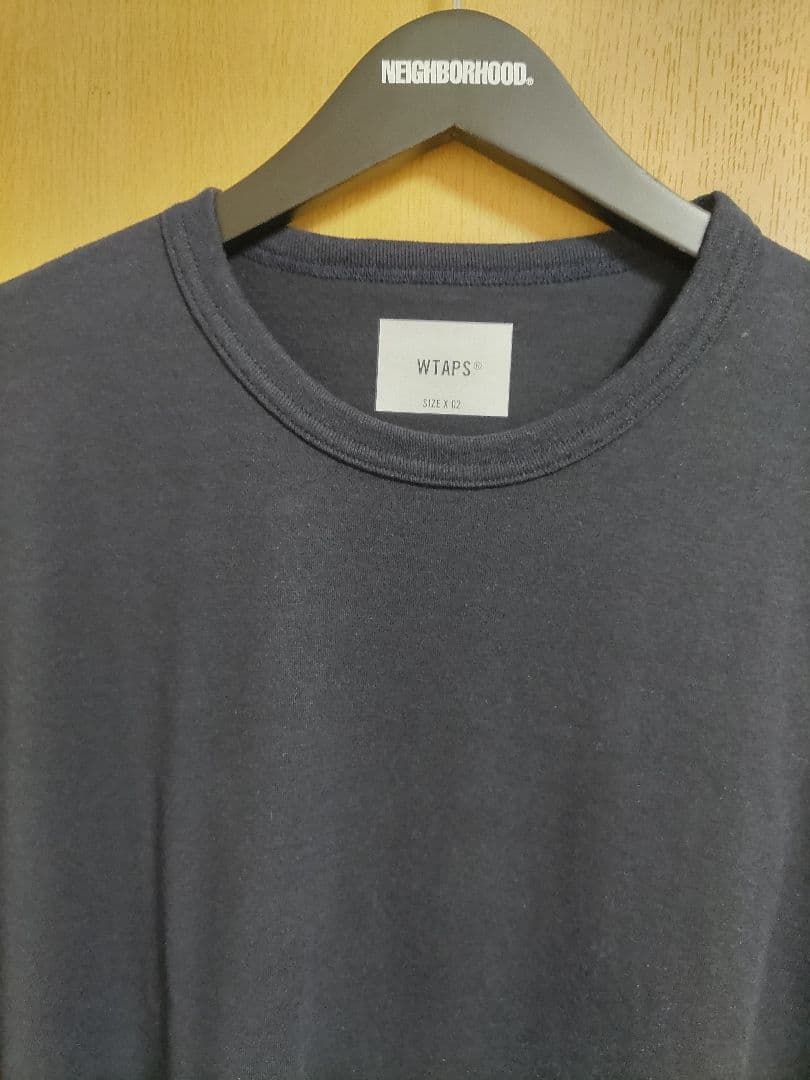 Wtaps NAVY L/S Tee 02サイズ