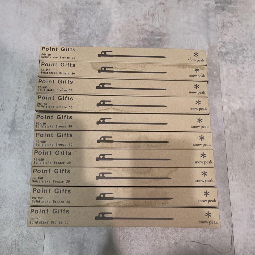 ノア　未使用　 peak 金属製ブロンズペグ 10本×3セット