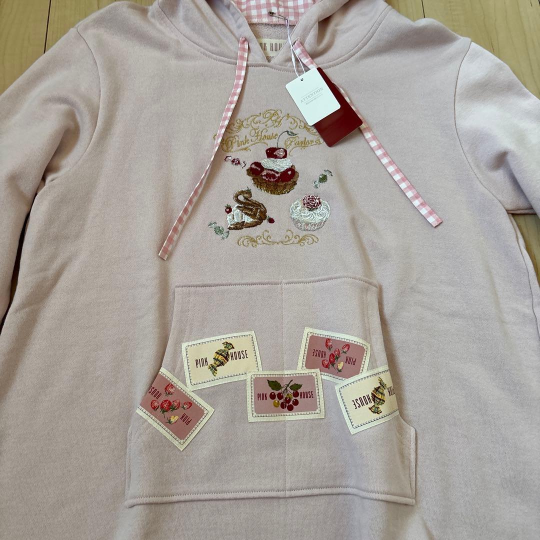 ピンクハウスパーカーチュニック