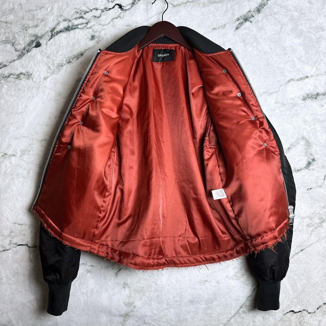 【GRANCY】ボリュームレイヤードデザインMA-1