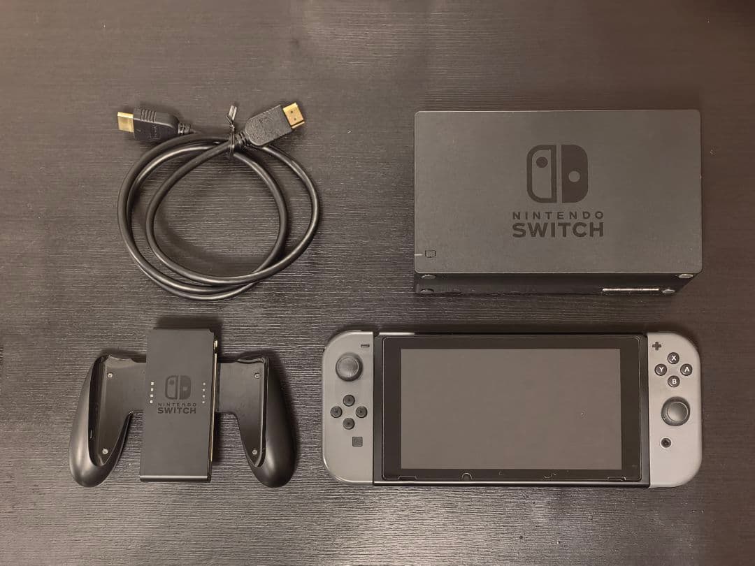 Nintendo Switch グレー 本体 + 付属品