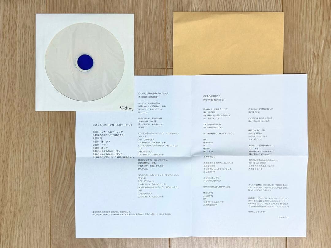 松木美定　BM-0.5 ロンドンガールのベーシック　【レア】