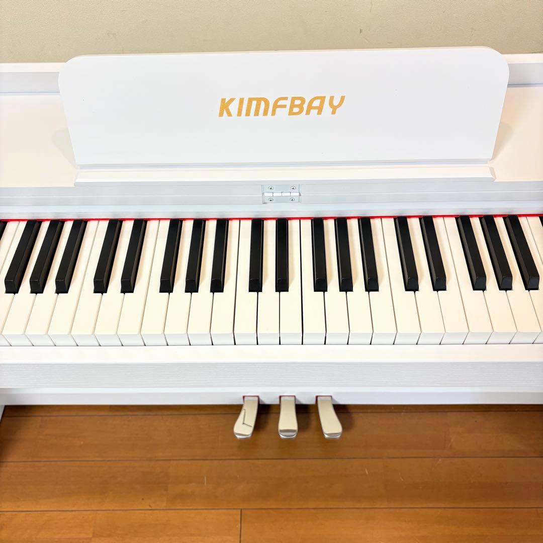【極美品・2024年製】 KIMFBAY 88鍵盤 電子ピアノ BL-8812