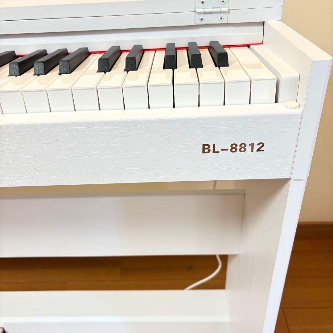 【極美品・2024年製】 KIMFBAY 88鍵盤 電子ピアノ BL-8812