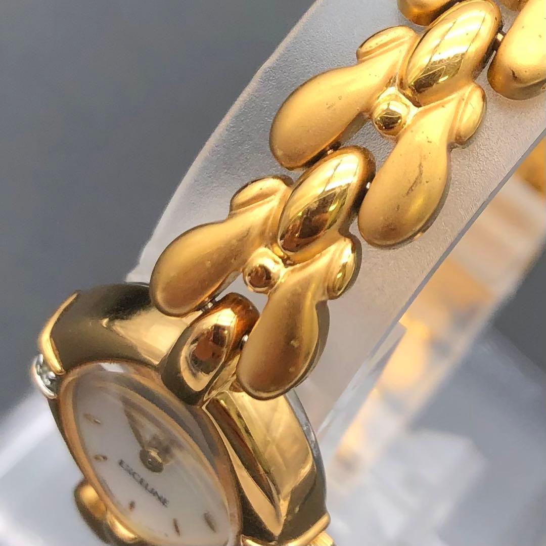 SEIKO EXCELINE ゴールド 腕時計　レディース