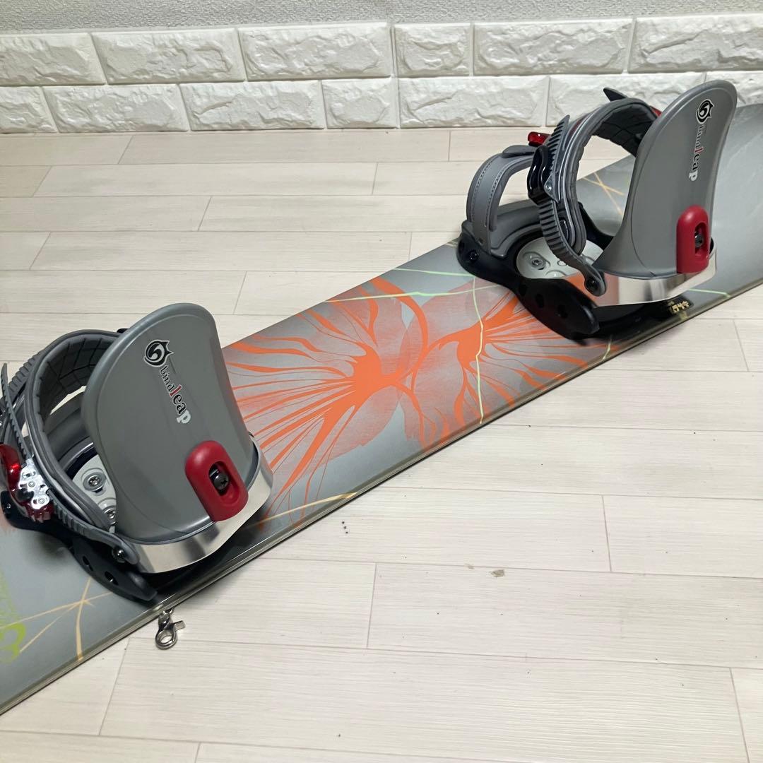 バック付/BURTON Featherバートンスノーボードセット147/バインM