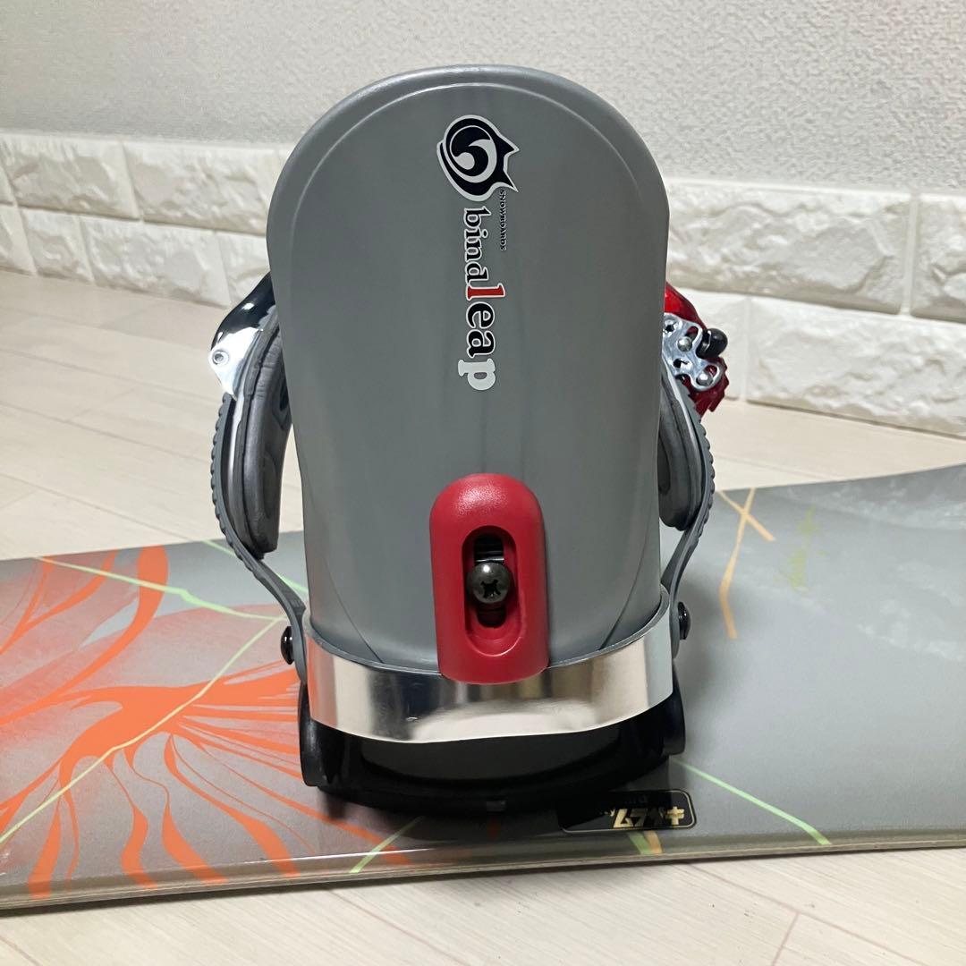 バック付/BURTON Featherバートンスノーボードセット147/バインM