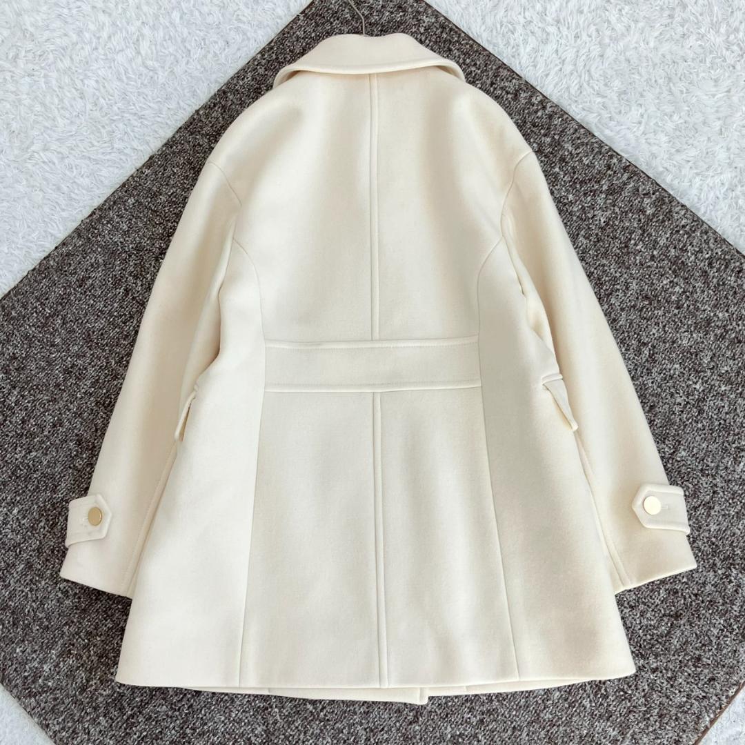 新品未使用タグ付き✨アルアバイル メルトンチェスターコート Pコート 金ボタン