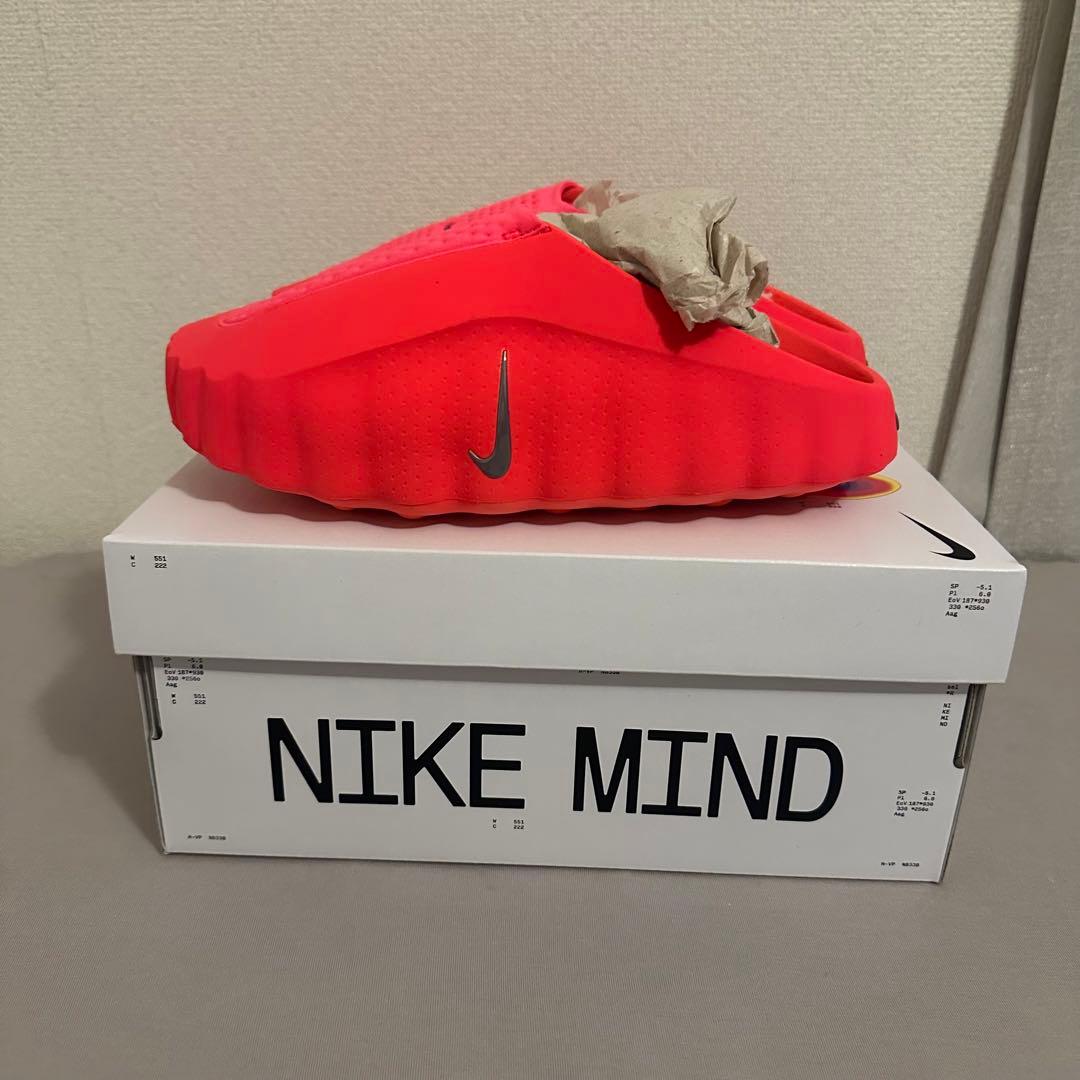 靴 Nike Mind 001 Mules \"Solar Red 26cm