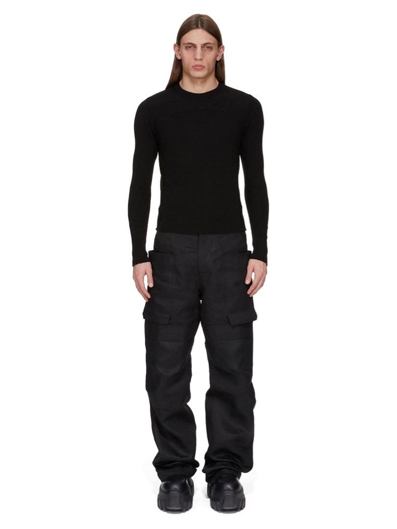 定価20万‼️RICK OWENS STEFAN CARGO カーゴパンツブラック