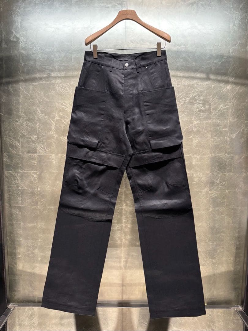 定価20万‼️RICK OWENS STEFAN CARGO カーゴパンツブラック
