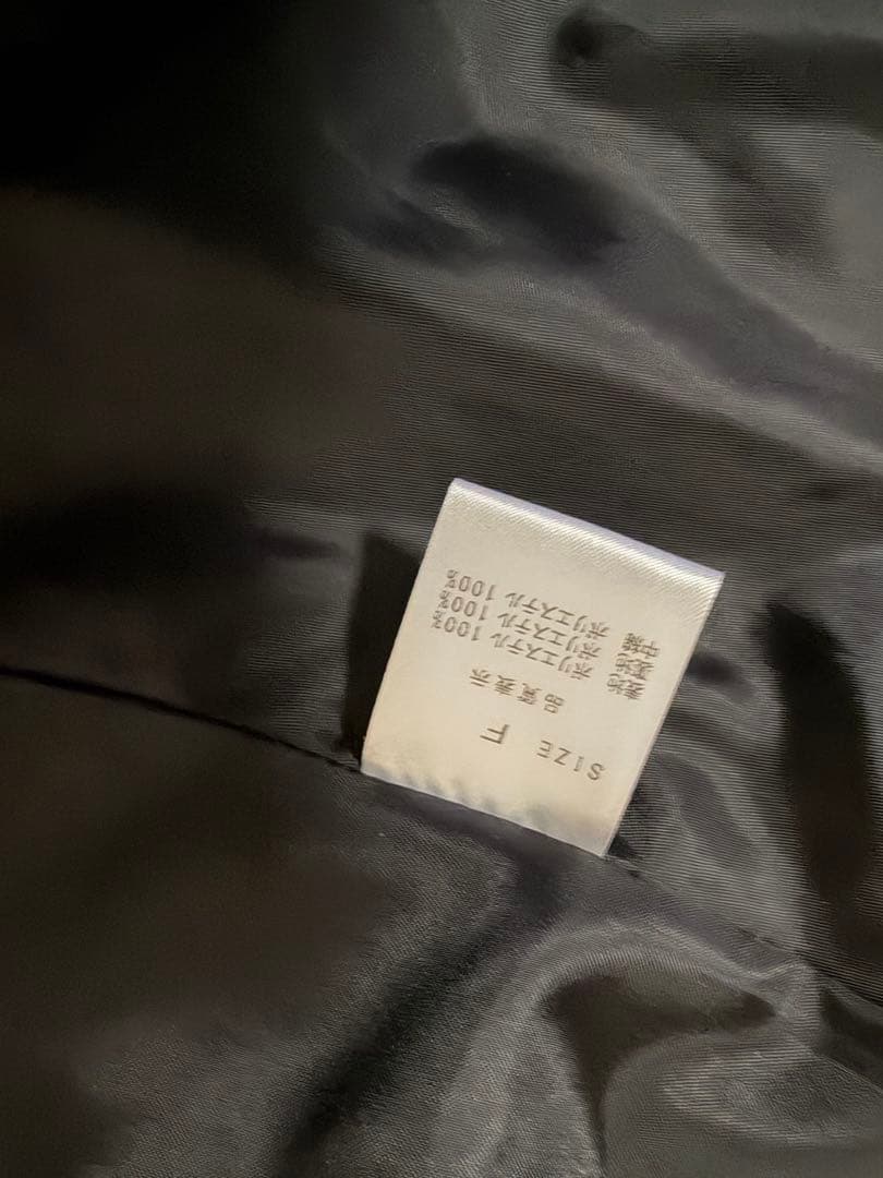 MACHATT キルティングテントコート　ブラック