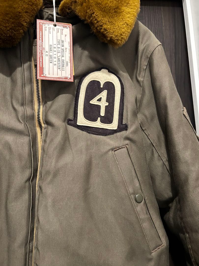 S*W様 希少　紙タグ付　FREEWHEELERS B-15 カスタム　フライト