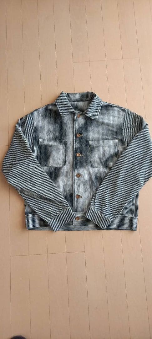 【45R ヒッコリー天竺のGジャン】