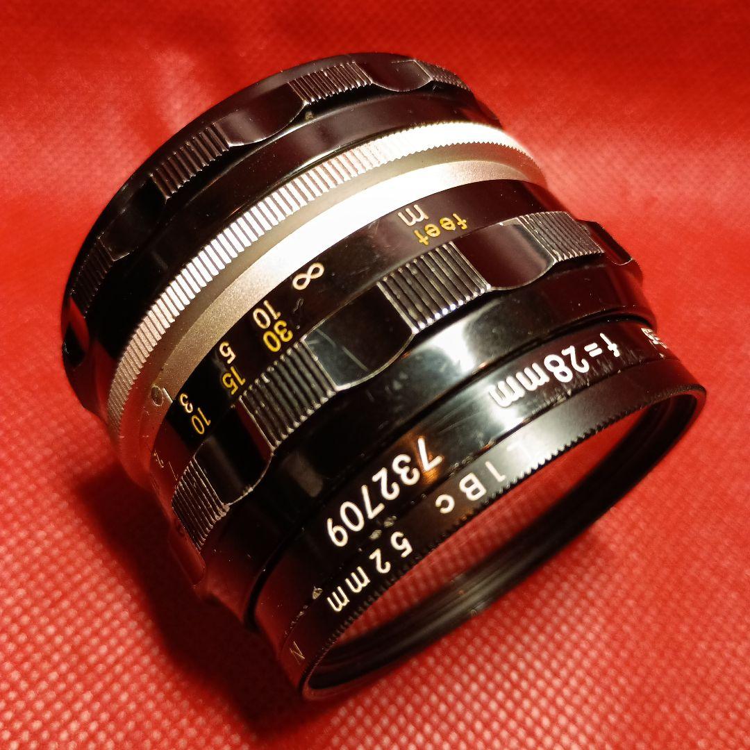 Nikon F 一眼レフカメラ 35mm Nikkorレンズ付き